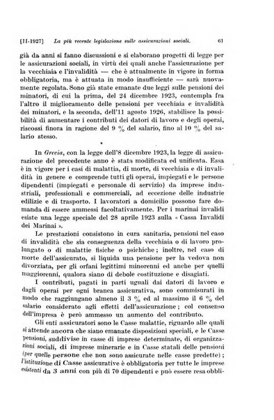 Le assicurazioni sociali pubblicazione della Cassa nazionale per le assicurazioni sociali