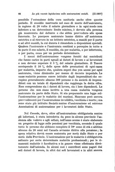 Le assicurazioni sociali pubblicazione della Cassa nazionale per le assicurazioni sociali