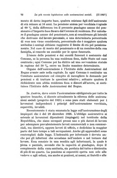 Le assicurazioni sociali pubblicazione della Cassa nazionale per le assicurazioni sociali