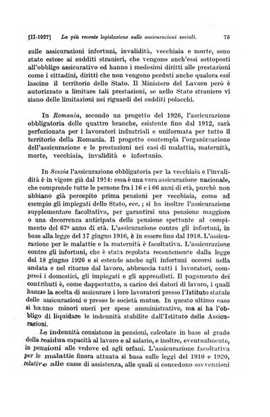 Le assicurazioni sociali pubblicazione della Cassa nazionale per le assicurazioni sociali