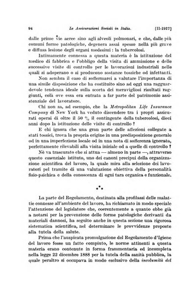 Le assicurazioni sociali pubblicazione della Cassa nazionale per le assicurazioni sociali