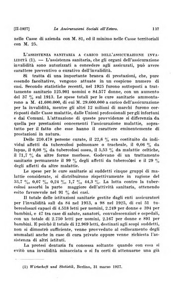 Le assicurazioni sociali pubblicazione della Cassa nazionale per le assicurazioni sociali