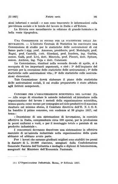 Le assicurazioni sociali pubblicazione della Cassa nazionale per le assicurazioni sociali