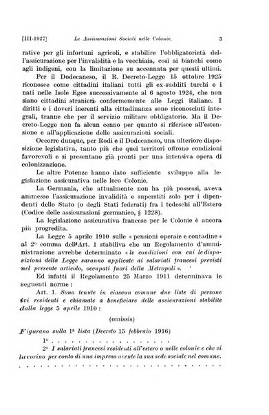 Le assicurazioni sociali pubblicazione della Cassa nazionale per le assicurazioni sociali