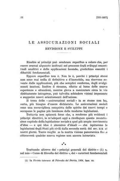 Le assicurazioni sociali pubblicazione della Cassa nazionale per le assicurazioni sociali