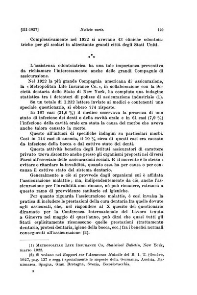 Le assicurazioni sociali pubblicazione della Cassa nazionale per le assicurazioni sociali