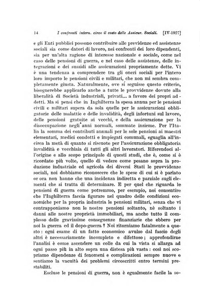 Le assicurazioni sociali pubblicazione della Cassa nazionale per le assicurazioni sociali