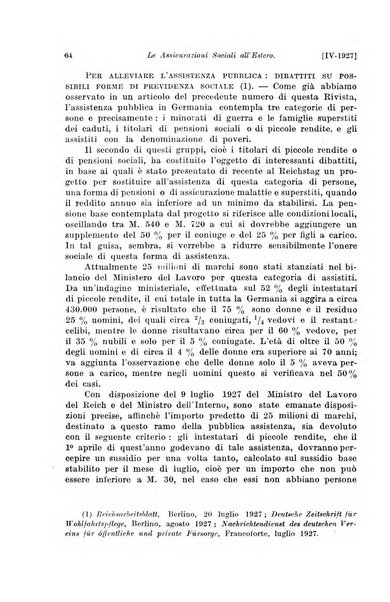 Le assicurazioni sociali pubblicazione della Cassa nazionale per le assicurazioni sociali