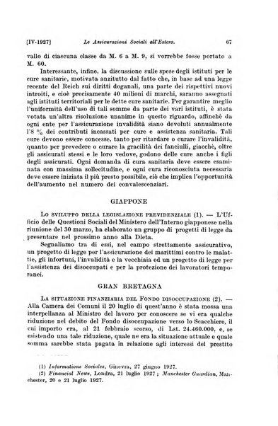 Le assicurazioni sociali pubblicazione della Cassa nazionale per le assicurazioni sociali