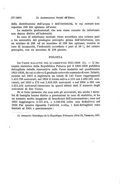 Le assicurazioni sociali pubblicazione della Cassa nazionale per le assicurazioni sociali