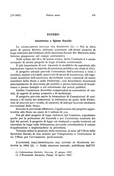 Le assicurazioni sociali pubblicazione della Cassa nazionale per le assicurazioni sociali