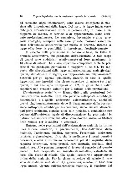 Le assicurazioni sociali pubblicazione della Cassa nazionale per le assicurazioni sociali