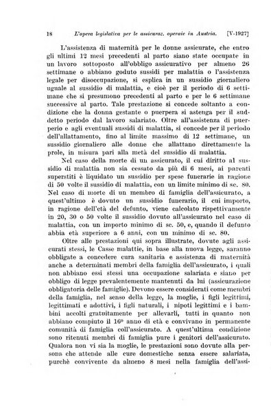 Le assicurazioni sociali pubblicazione della Cassa nazionale per le assicurazioni sociali