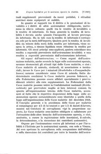 Le assicurazioni sociali pubblicazione della Cassa nazionale per le assicurazioni sociali