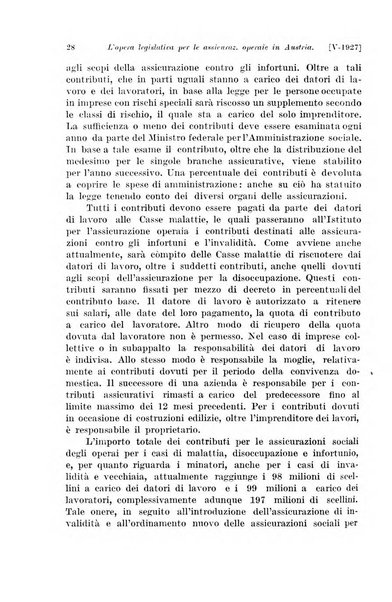 Le assicurazioni sociali pubblicazione della Cassa nazionale per le assicurazioni sociali