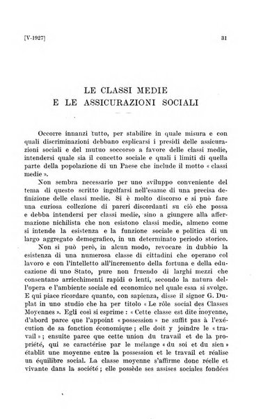 Le assicurazioni sociali pubblicazione della Cassa nazionale per le assicurazioni sociali