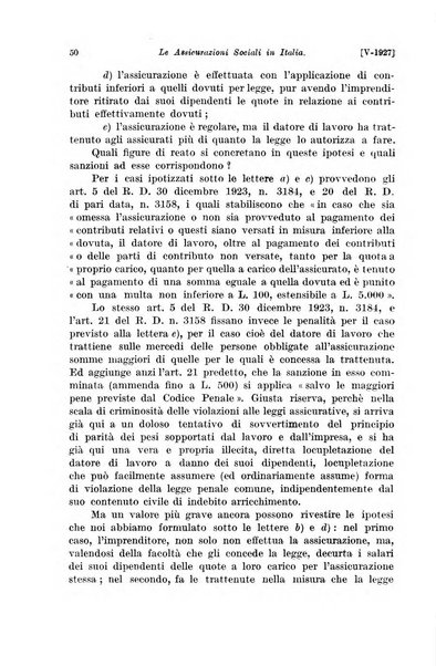 Le assicurazioni sociali pubblicazione della Cassa nazionale per le assicurazioni sociali