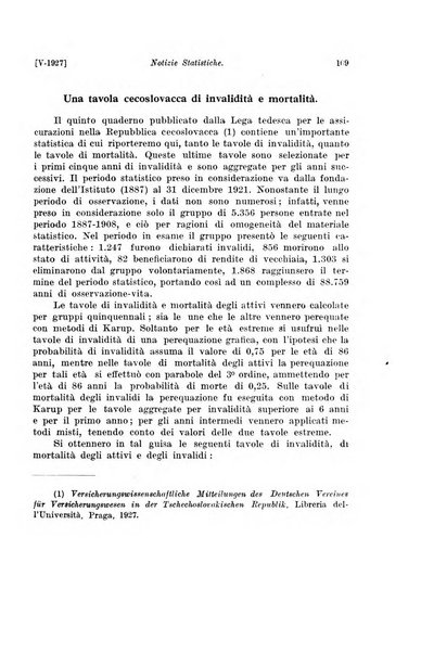 Le assicurazioni sociali pubblicazione della Cassa nazionale per le assicurazioni sociali