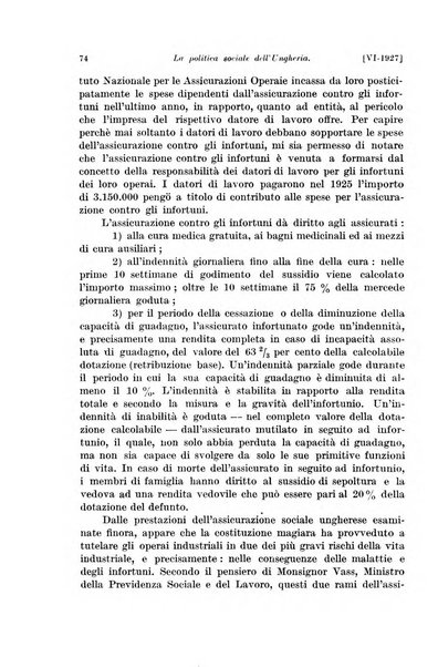 Le assicurazioni sociali pubblicazione della Cassa nazionale per le assicurazioni sociali