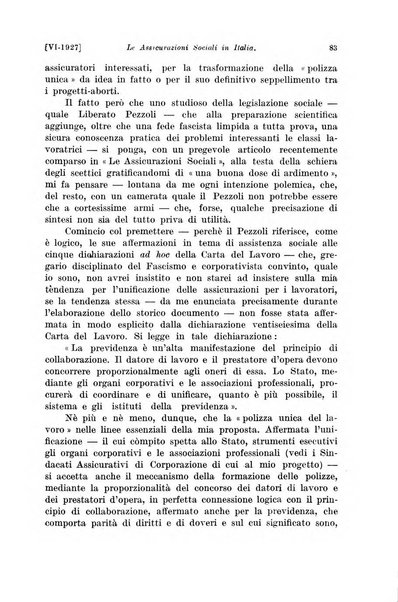 Le assicurazioni sociali pubblicazione della Cassa nazionale per le assicurazioni sociali