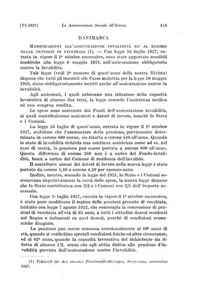 Le assicurazioni sociali pubblicazione della Cassa nazionale per le assicurazioni sociali