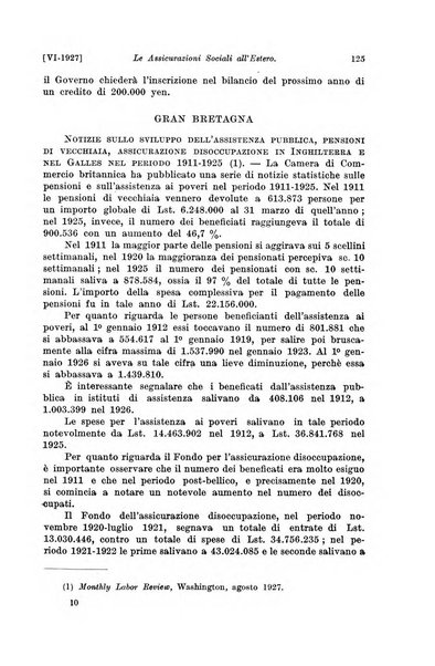 Le assicurazioni sociali pubblicazione della Cassa nazionale per le assicurazioni sociali