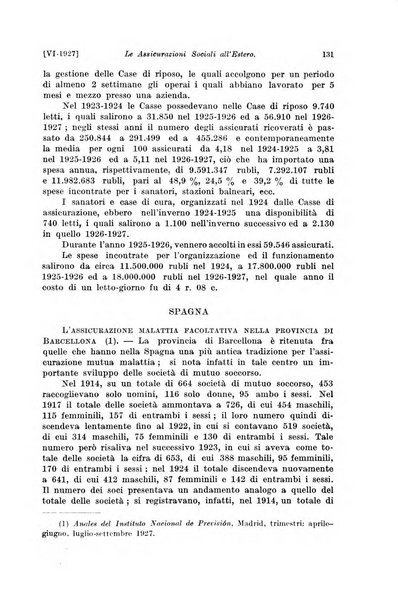 Le assicurazioni sociali pubblicazione della Cassa nazionale per le assicurazioni sociali