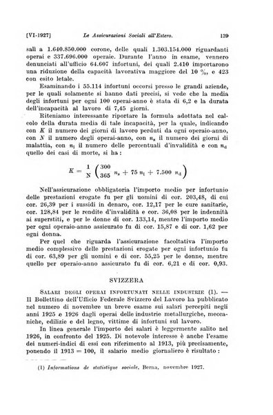 Le assicurazioni sociali pubblicazione della Cassa nazionale per le assicurazioni sociali