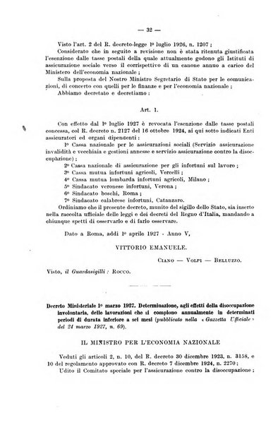 Le assicurazioni sociali pubblicazione della Cassa nazionale per le assicurazioni sociali