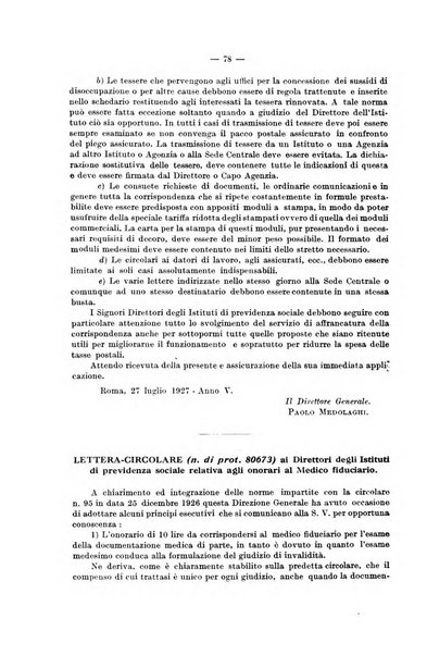 Le assicurazioni sociali pubblicazione della Cassa nazionale per le assicurazioni sociali