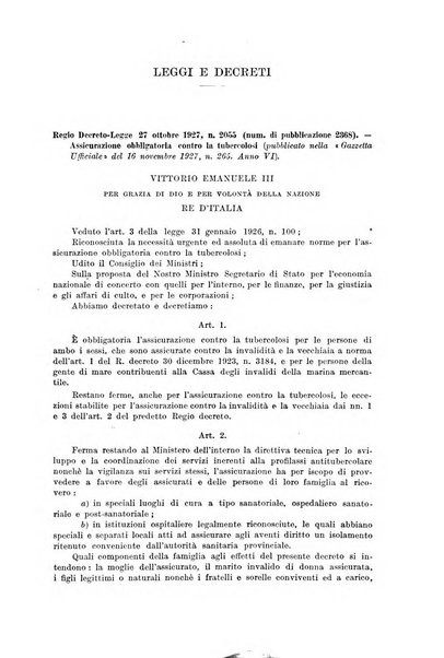 Le assicurazioni sociali pubblicazione della Cassa nazionale per le assicurazioni sociali