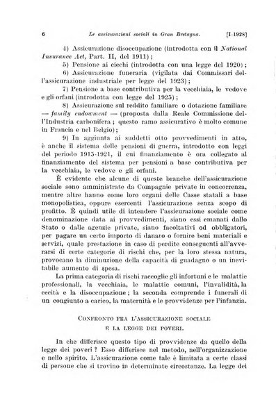 Le assicurazioni sociali pubblicazione della Cassa nazionale per le assicurazioni sociali