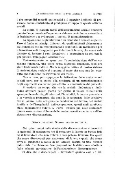 Le assicurazioni sociali pubblicazione della Cassa nazionale per le assicurazioni sociali