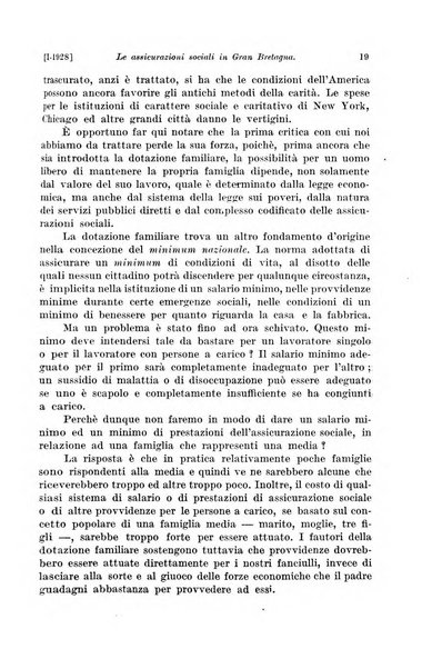 Le assicurazioni sociali pubblicazione della Cassa nazionale per le assicurazioni sociali