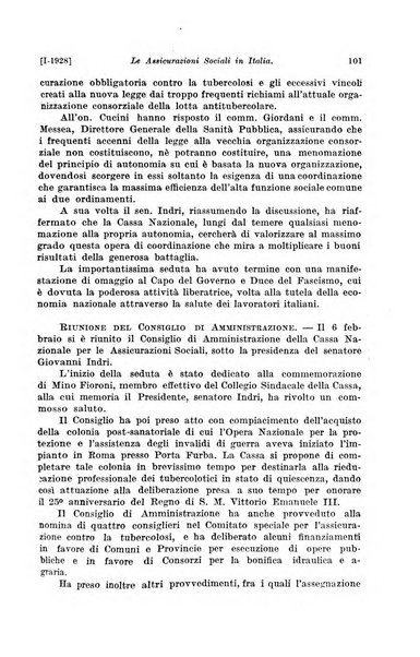 Le assicurazioni sociali pubblicazione della Cassa nazionale per le assicurazioni sociali