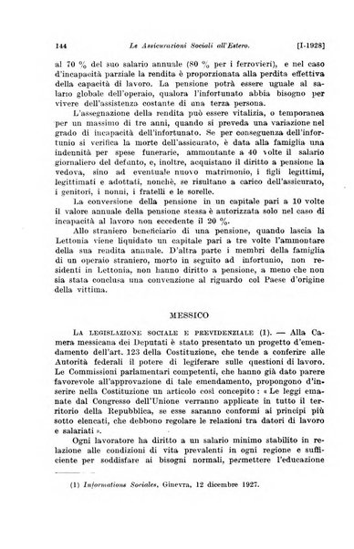 Le assicurazioni sociali pubblicazione della Cassa nazionale per le assicurazioni sociali