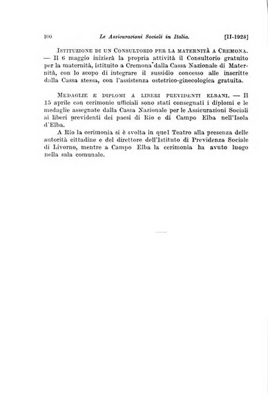 Le assicurazioni sociali pubblicazione della Cassa nazionale per le assicurazioni sociali