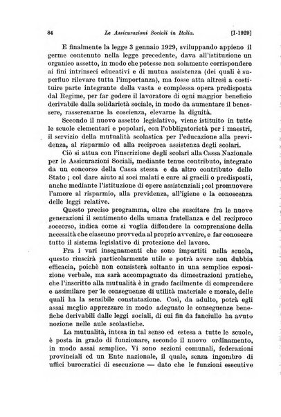 Le assicurazioni sociali pubblicazione della Cassa nazionale per le assicurazioni sociali