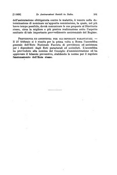 Le assicurazioni sociali pubblicazione della Cassa nazionale per le assicurazioni sociali