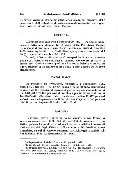 Le assicurazioni sociali pubblicazione della Cassa nazionale per le assicurazioni sociali