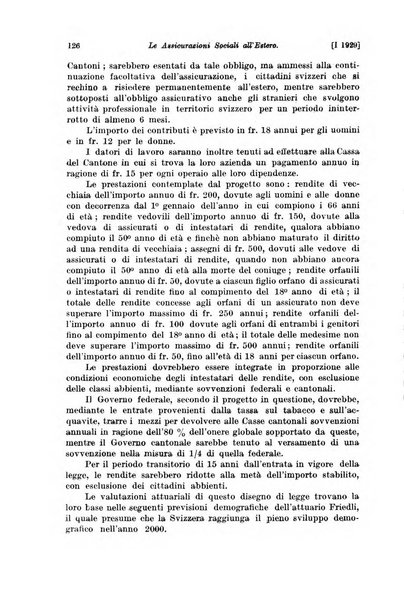 Le assicurazioni sociali pubblicazione della Cassa nazionale per le assicurazioni sociali