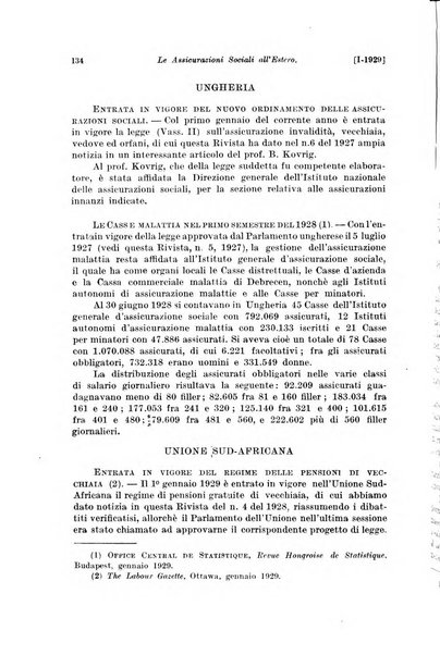 Le assicurazioni sociali pubblicazione della Cassa nazionale per le assicurazioni sociali