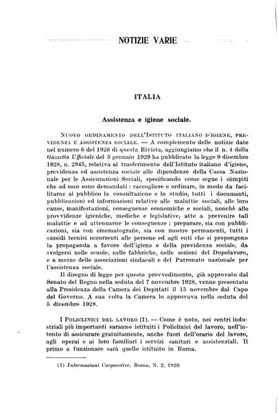 Le assicurazioni sociali pubblicazione della Cassa nazionale per le assicurazioni sociali