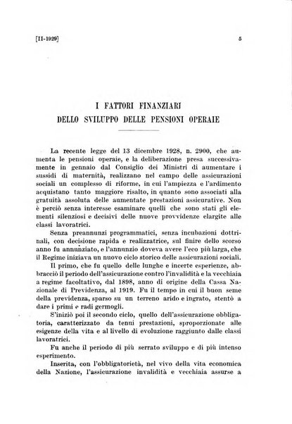 Le assicurazioni sociali pubblicazione della Cassa nazionale per le assicurazioni sociali