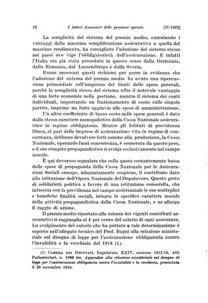 Le assicurazioni sociali pubblicazione della Cassa nazionale per le assicurazioni sociali