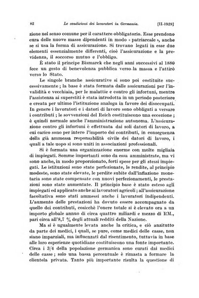 Le assicurazioni sociali pubblicazione della Cassa nazionale per le assicurazioni sociali