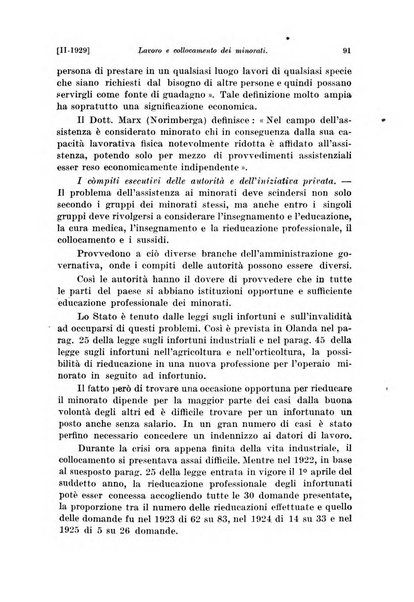 Le assicurazioni sociali pubblicazione della Cassa nazionale per le assicurazioni sociali