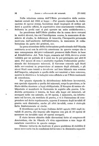 Le assicurazioni sociali pubblicazione della Cassa nazionale per le assicurazioni sociali