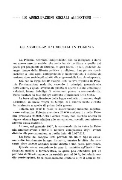 Le assicurazioni sociali pubblicazione della Cassa nazionale per le assicurazioni sociali