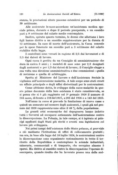 Le assicurazioni sociali pubblicazione della Cassa nazionale per le assicurazioni sociali